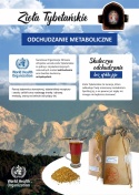(12) Zioła Tybetańskie " Znhz " Zdrowe i skuteczne odchudzanie. Szybki metabolizm. 12 opakowań suszu ziołowego do parzenia.